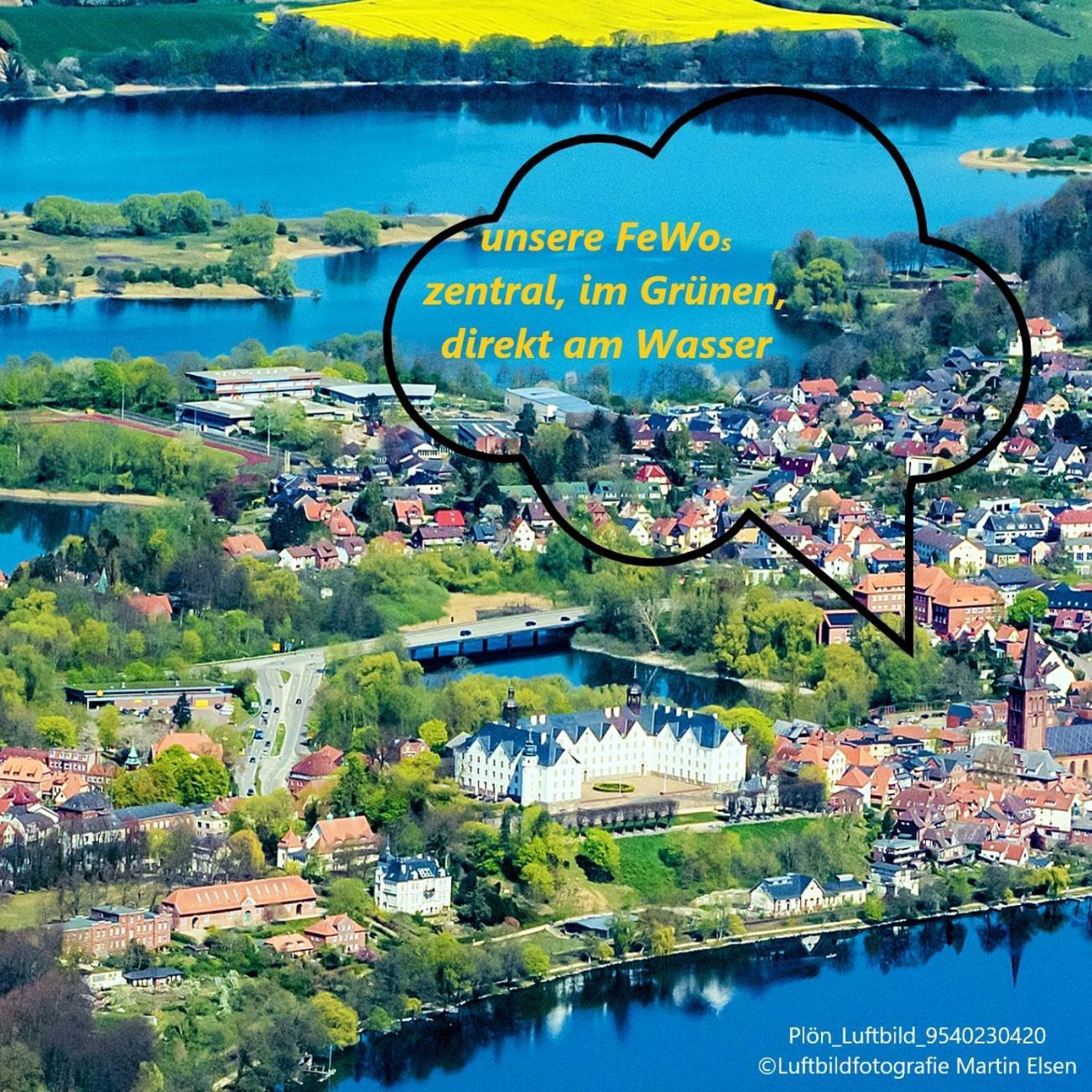 Ferienwohnungen Am Schwanensee Plön Eksteriør billede